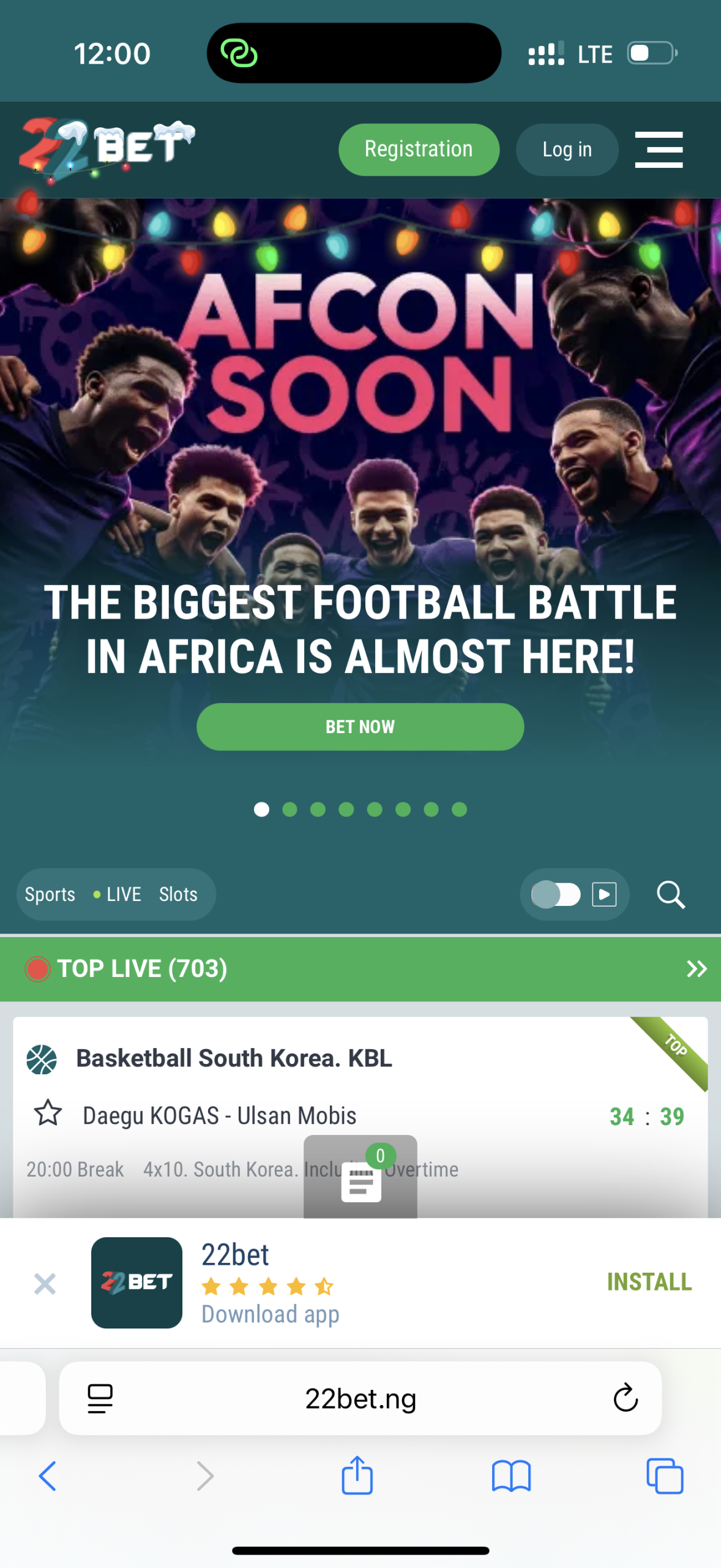 22Bet App Nigeria: Steps to Download on iOS and Android