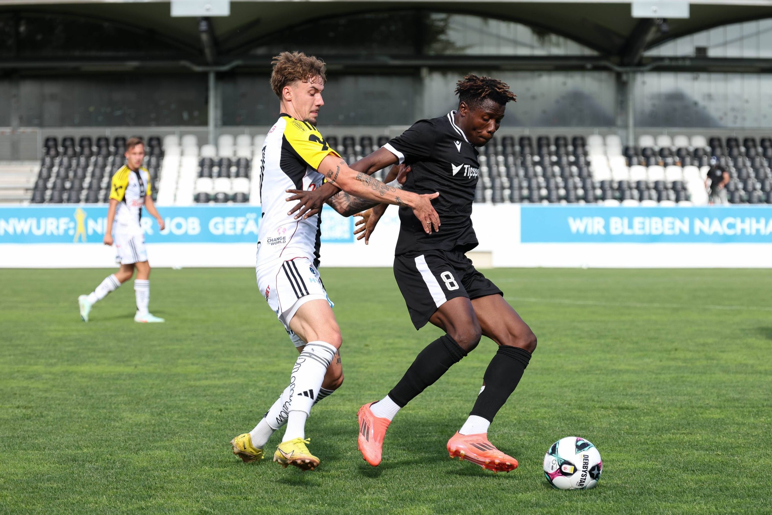 Adam Yakubu in action for AS Trencin