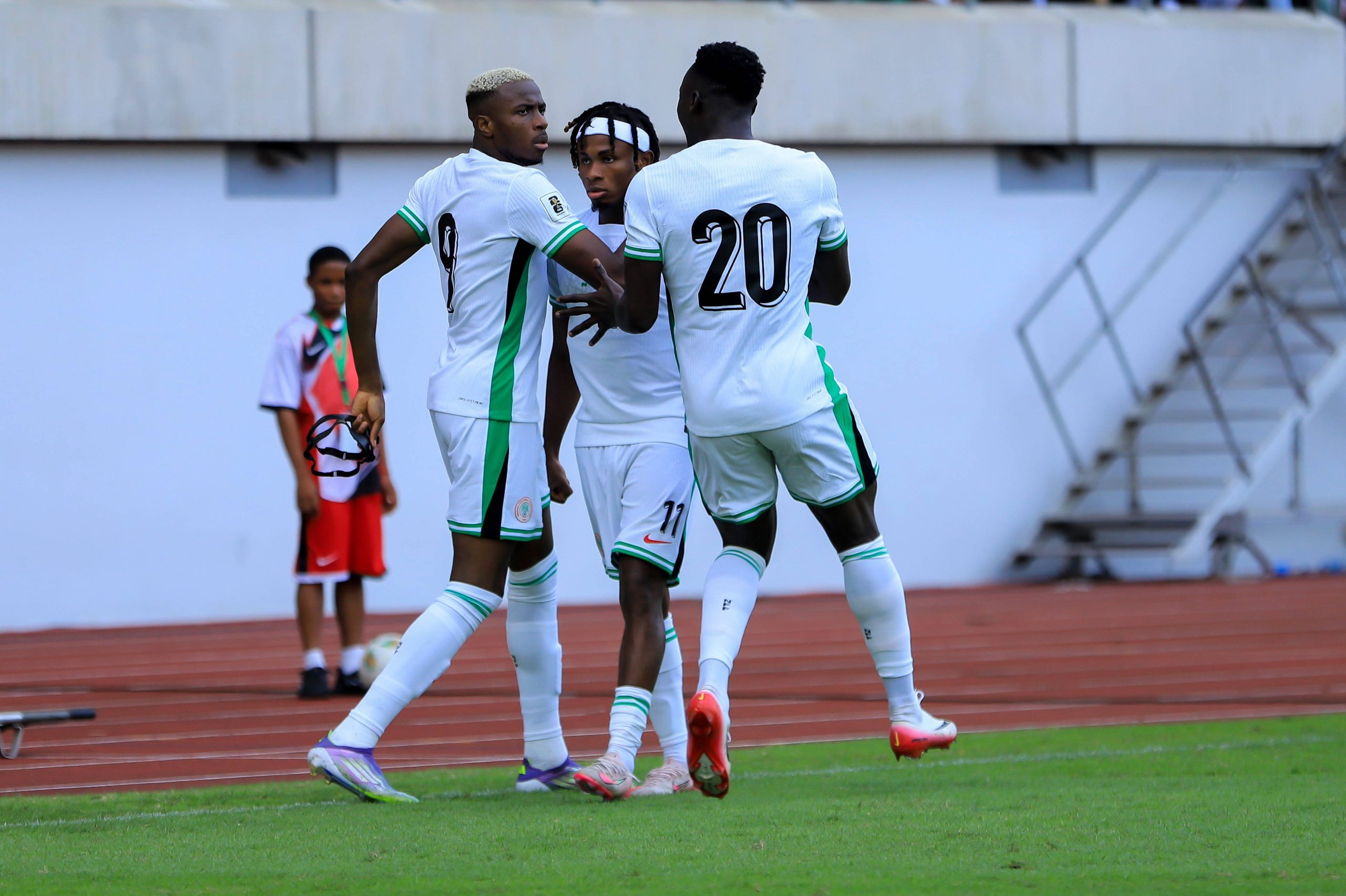 Super Eagles: Victor Osimhen, Samuel Chukwueze, Akor Adams 