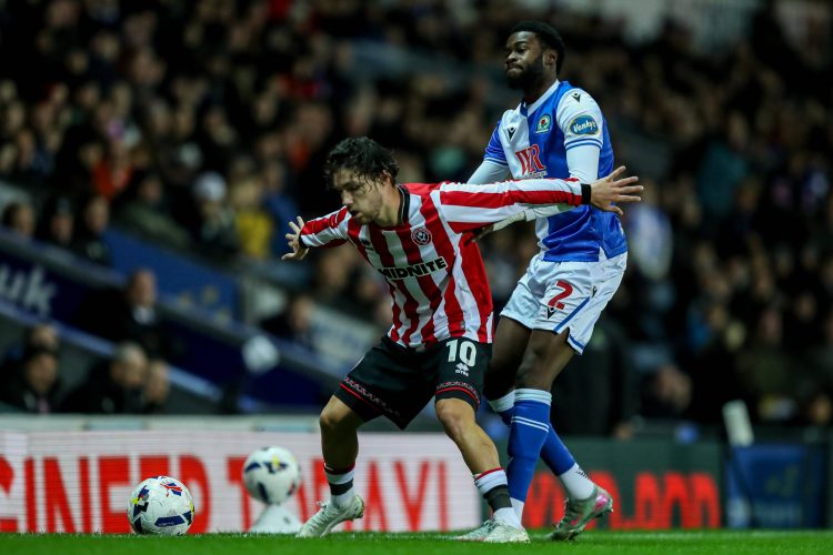 Blackburn Rovers defender Ryan Alebiosu