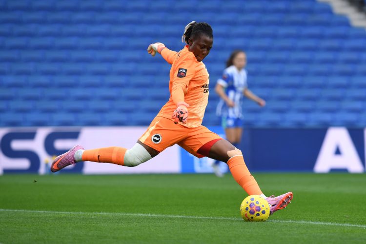 Super Falcons and Brighton goalkeeper Chiamaka Nnadozie