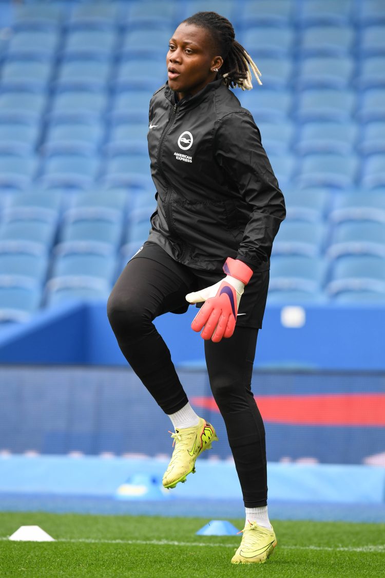 Super Falcons and Brighton goalkeeper Chiamaka Nnadozie