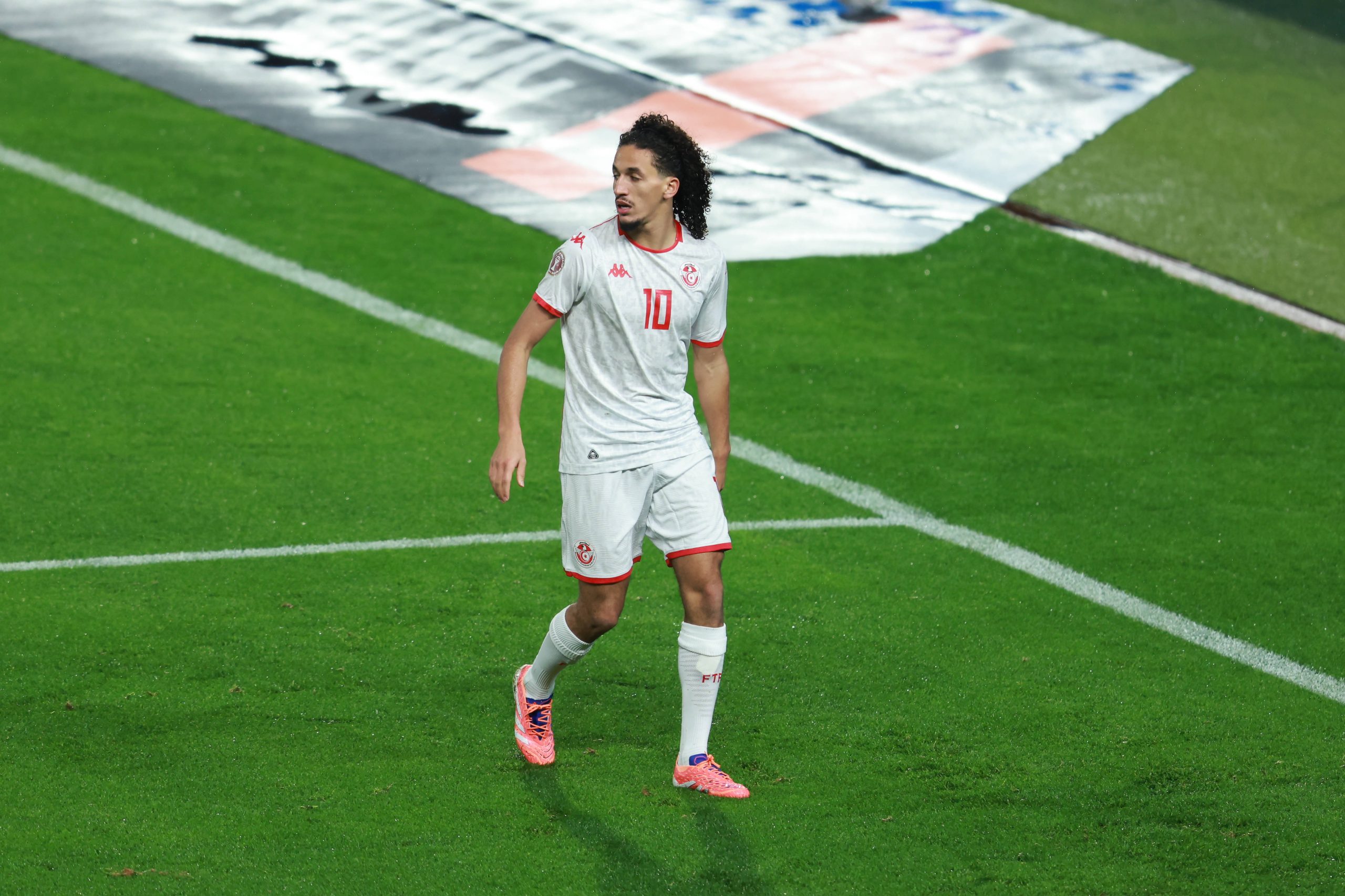 Hannibal Mejbri of Tunisia during the AFCON 2025 match of group C against Uganda