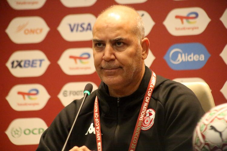 Tunisia head coach Sami Trabelsi