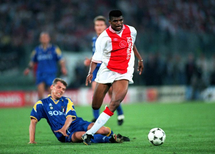 Nwankwo Kanu in Ajax colours 