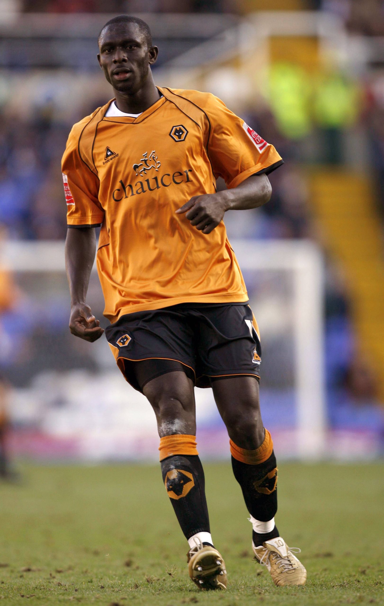 Seyi Olofinjana in action for Wolves