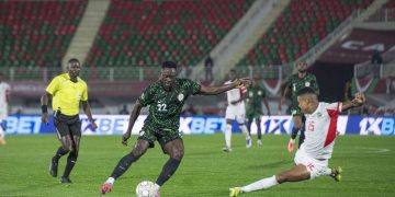 “She was rushed to the hospital” – Akor Adams sends cute message after scoring first AFCON goal for Super Eagles