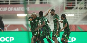 “She was rushed to the hospital” – Akor Adams sends cute message after scoring first AFCON goal for Super Eagles