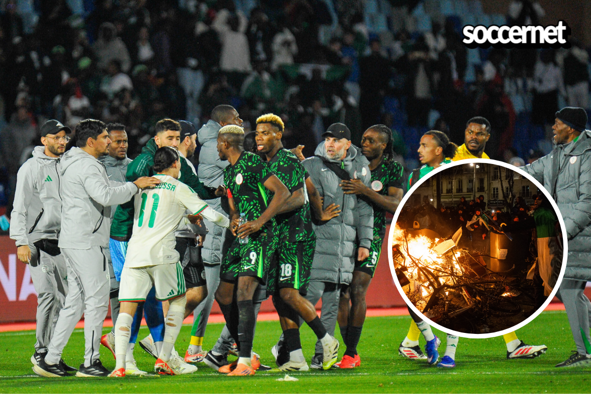 Watch: Zidane’s son caught up in Nigeria–Algeria clash after AFCON 2025 exit