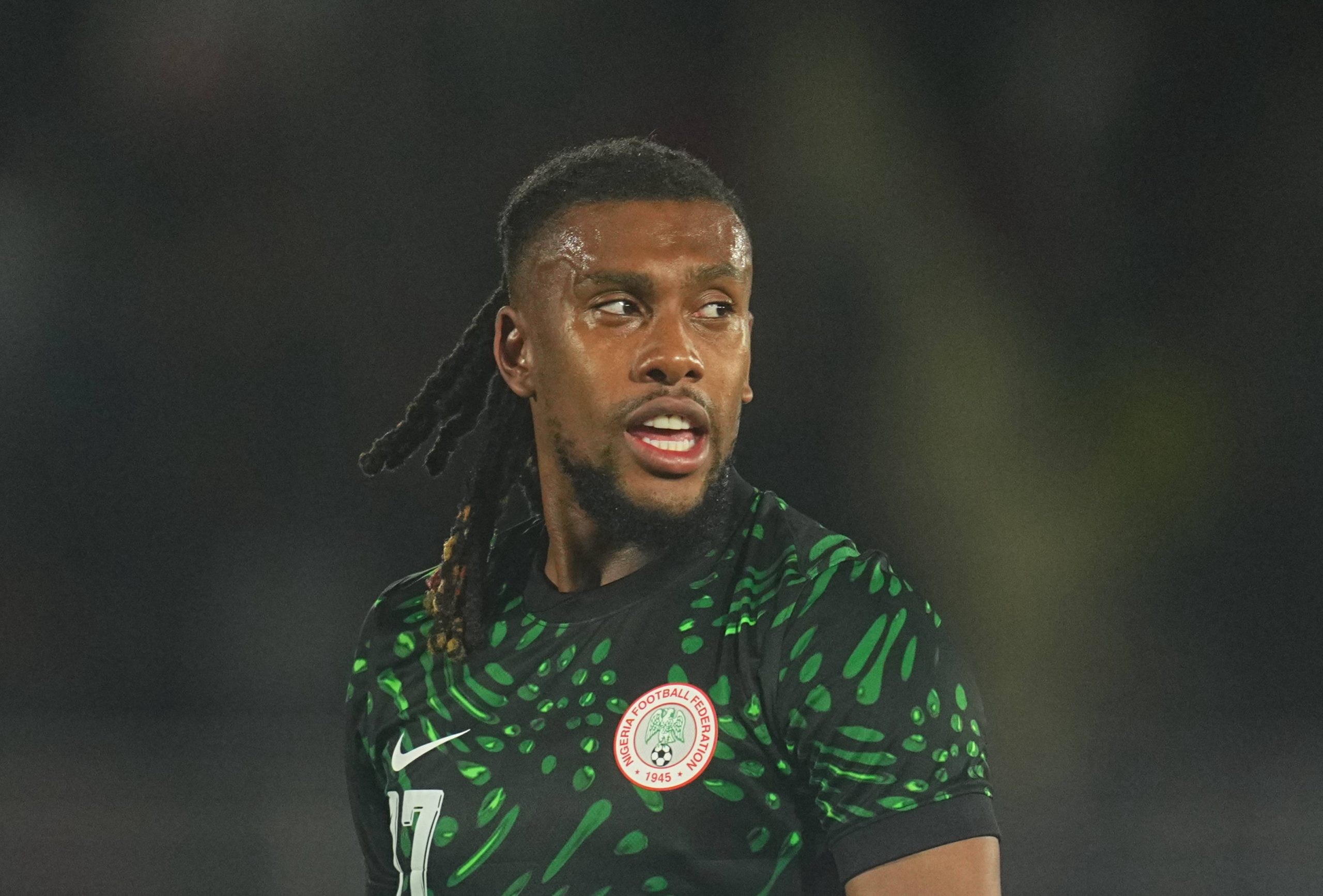 Nigeria playmaker Alex Iwobi