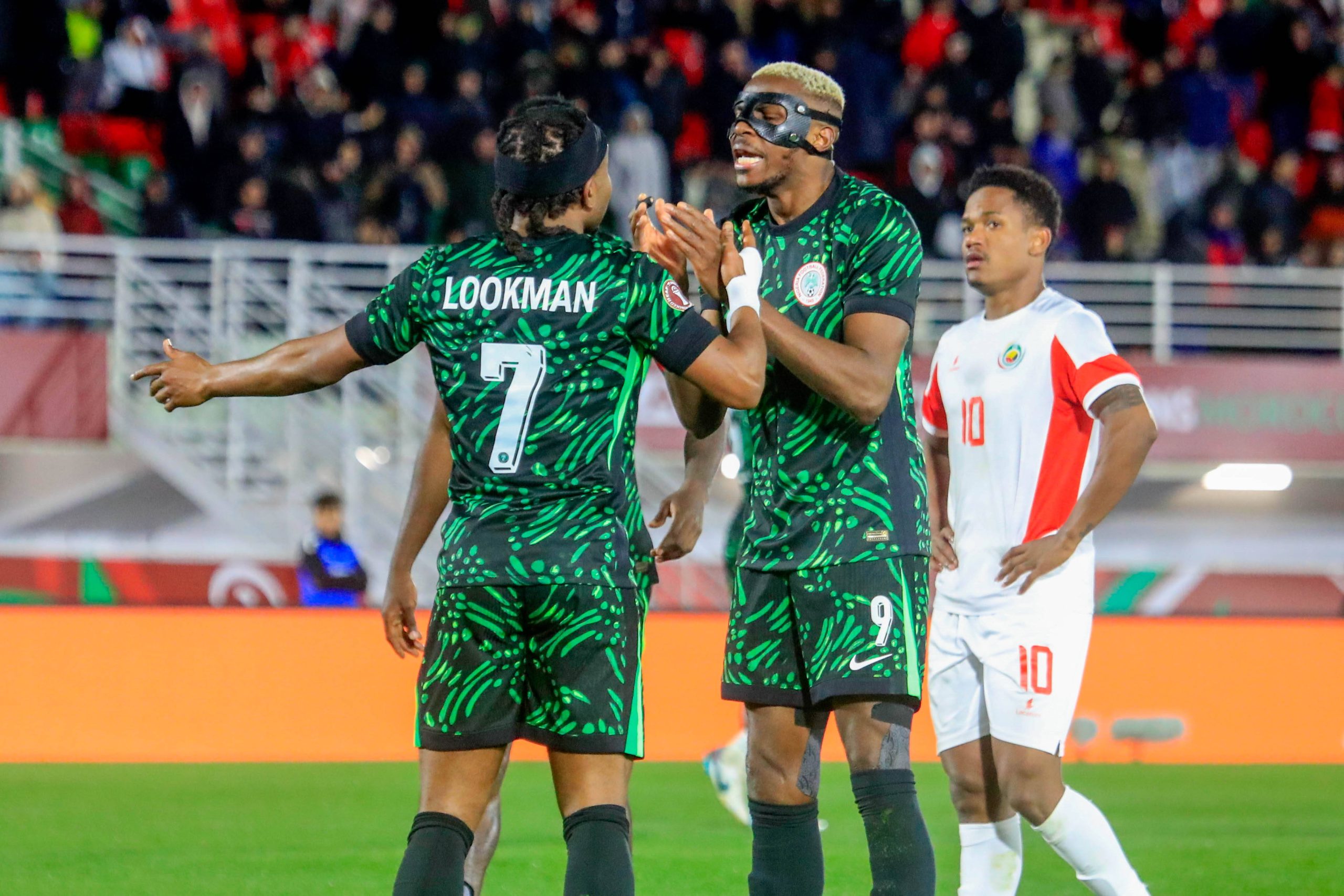 Ademola Lookman and Victor Osimhen 