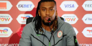 Super Eagles striker Akor Adams sends ‘come get me’ gesture to Manchester United