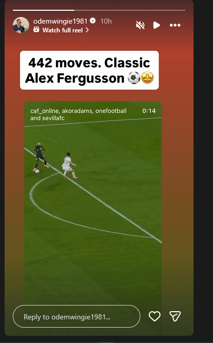 Odemwingie likens Nigeria's goal vs Algeria to a typical Alex Ferguson setup