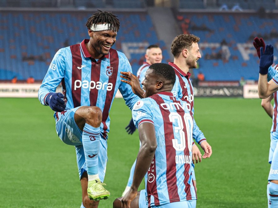 Chibuike Nwaiwu steals Onuachu’s shine in Trabzonspor’s win over Karagumruk