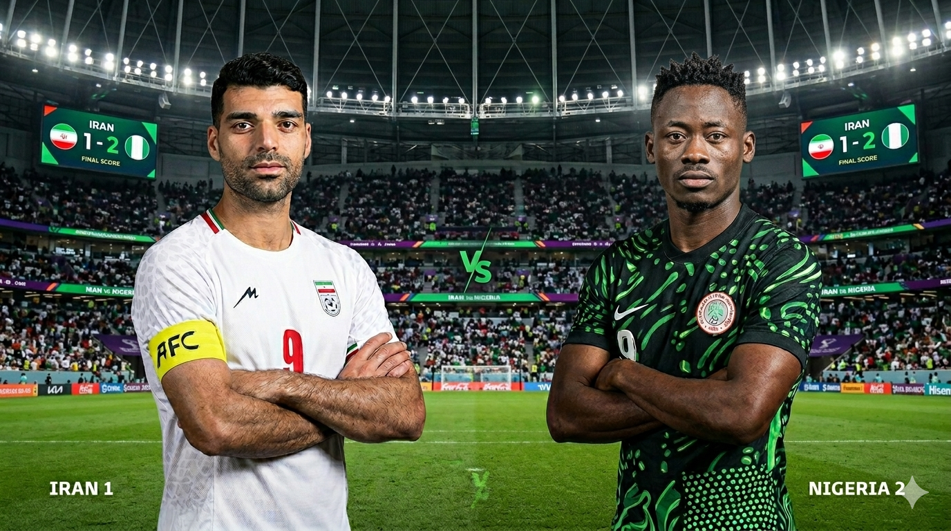 Iran 1-2 Nigeria: Akor Adams, Moses Simon inspire Super Eagles win in Turkey