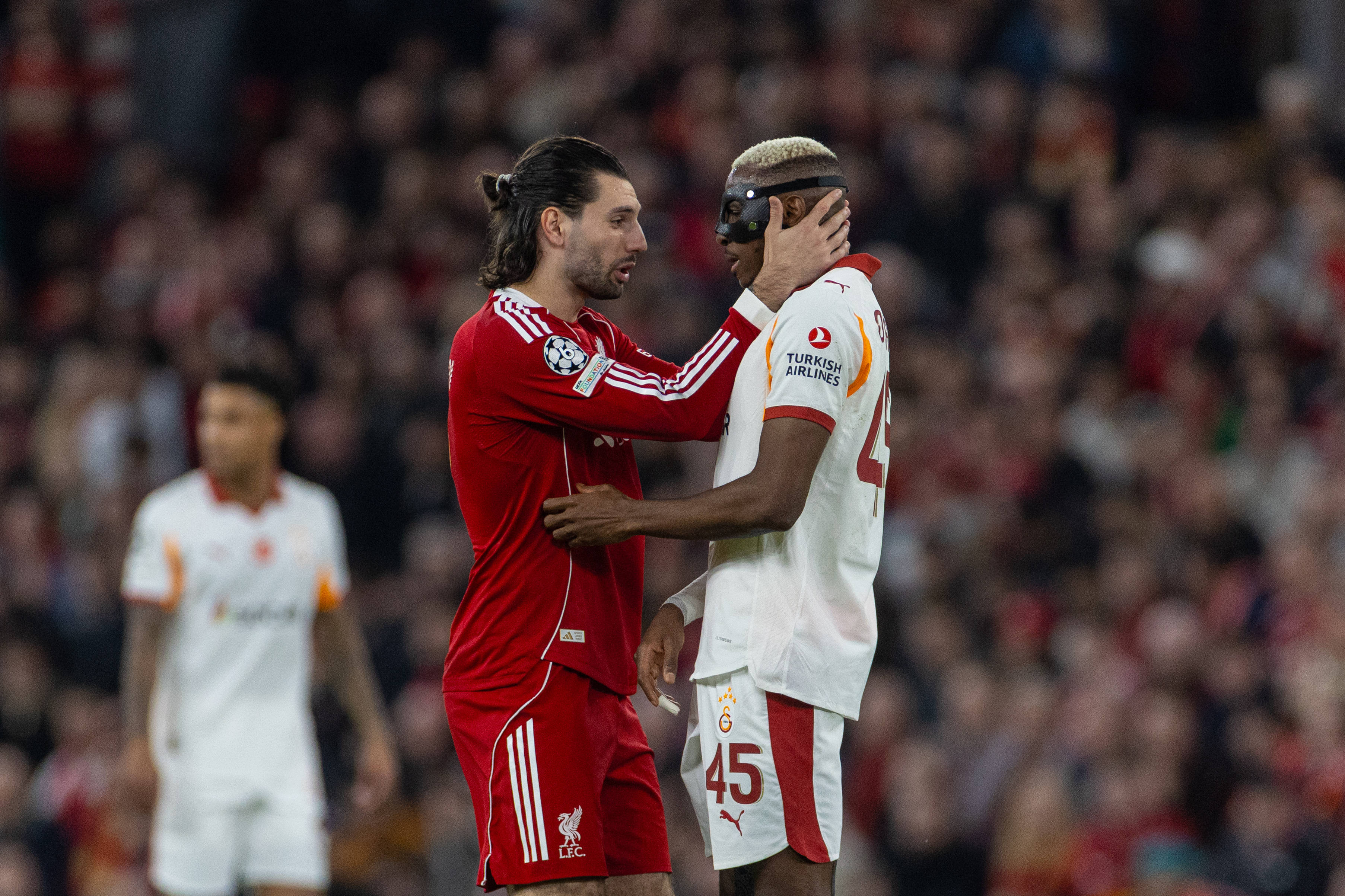 Victor Osimhen reveals what Szoboszlai and Konate said after his arm fracture against Liverpool