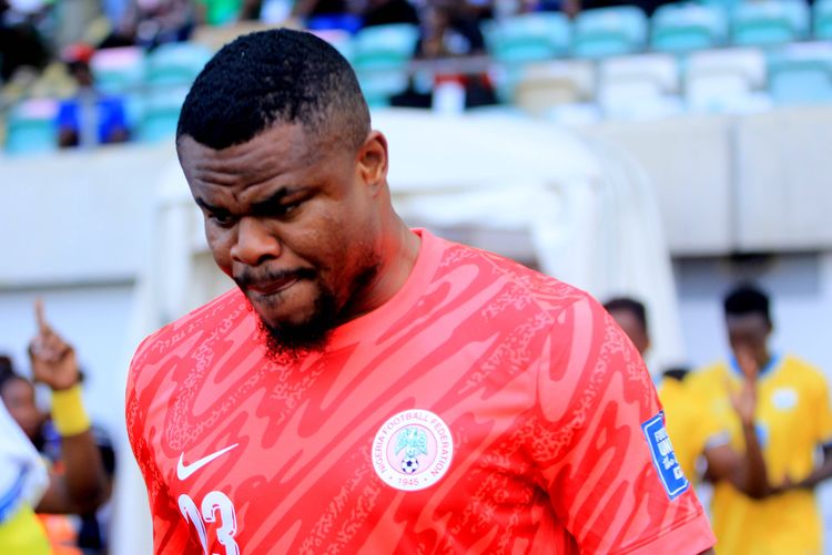 Stanley Nwabali: Chippa United coach Luc Eymael opens up on “problem” with Super Eagles star