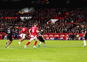 “A beautiful goal” – Nottingham Forest boss lauds Super Eagles star’s strike in win over West Ham