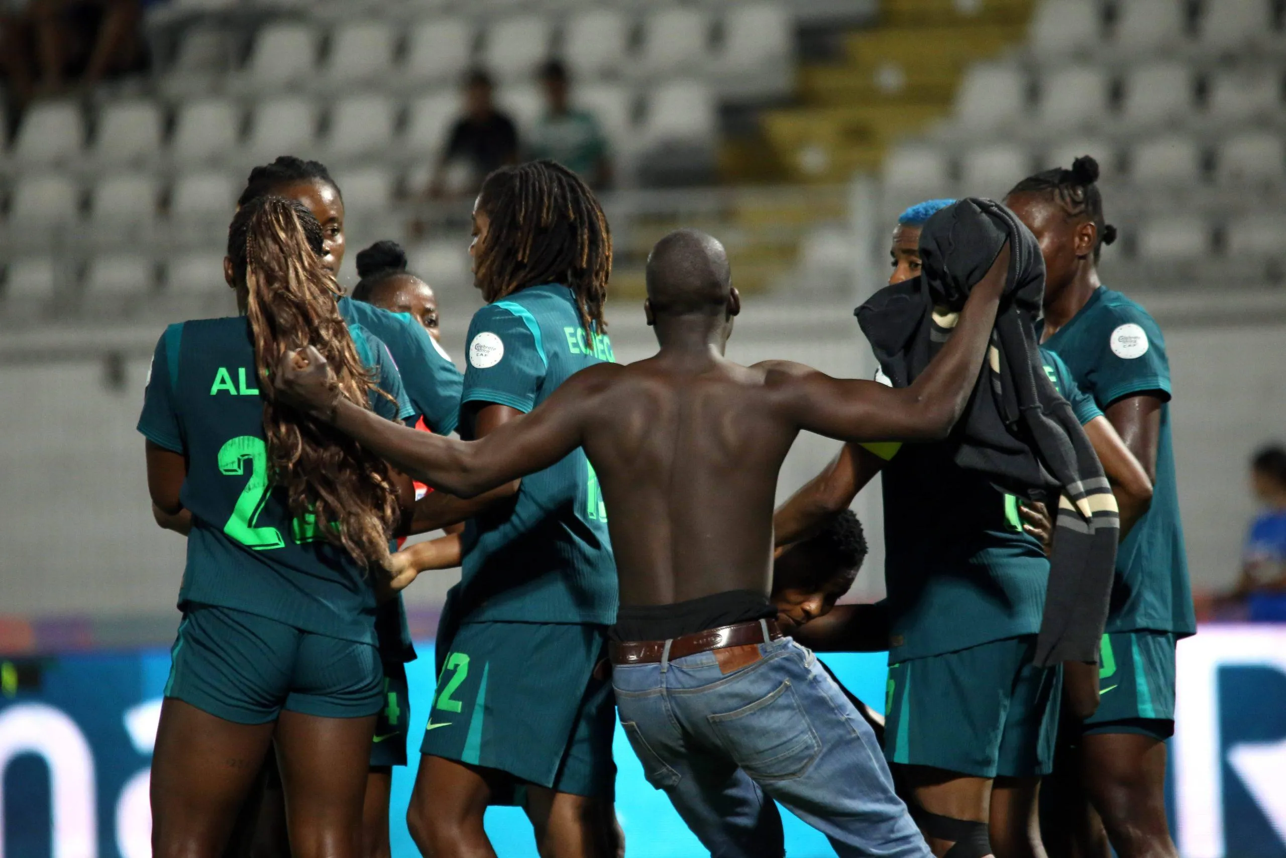 Super Falcons of Nigeria during the 2024 Women s Africa Cup of Nations (WAFCON) between Botswana and Nigeria