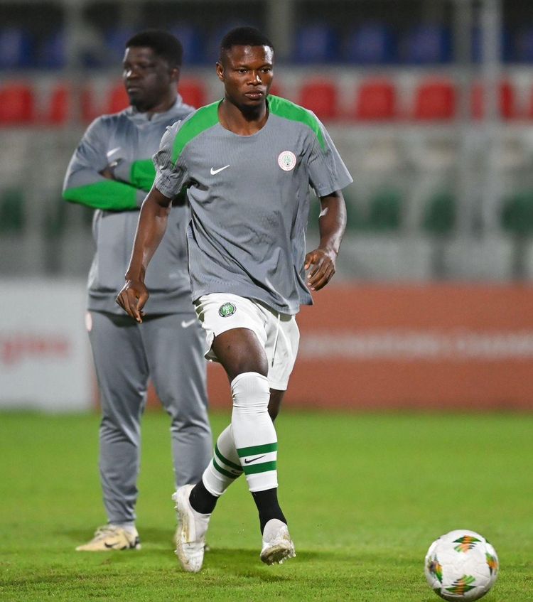 CHAN 2024: Nigeria Super Eagles B in training