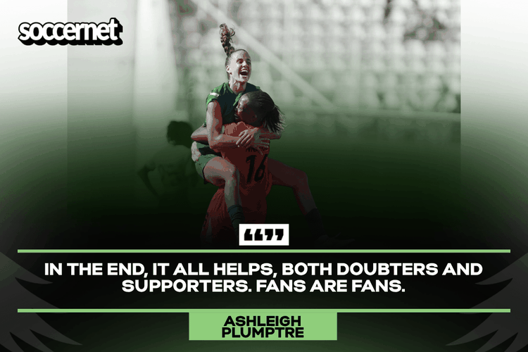 What Ashleigh Plumptre said after Nigeria’s 5-0 win over Zambia