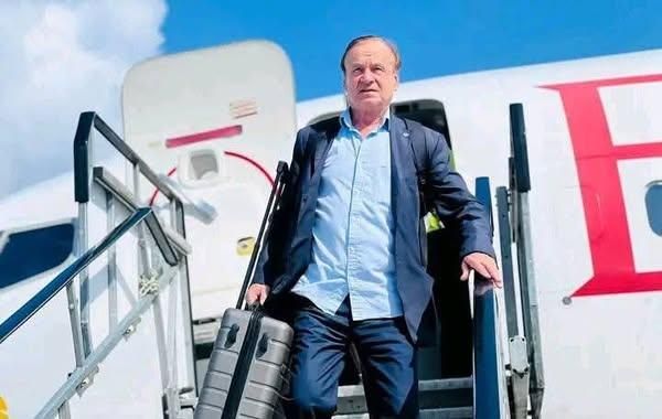 Benin's Cheetahs head coach Gernot Rohr