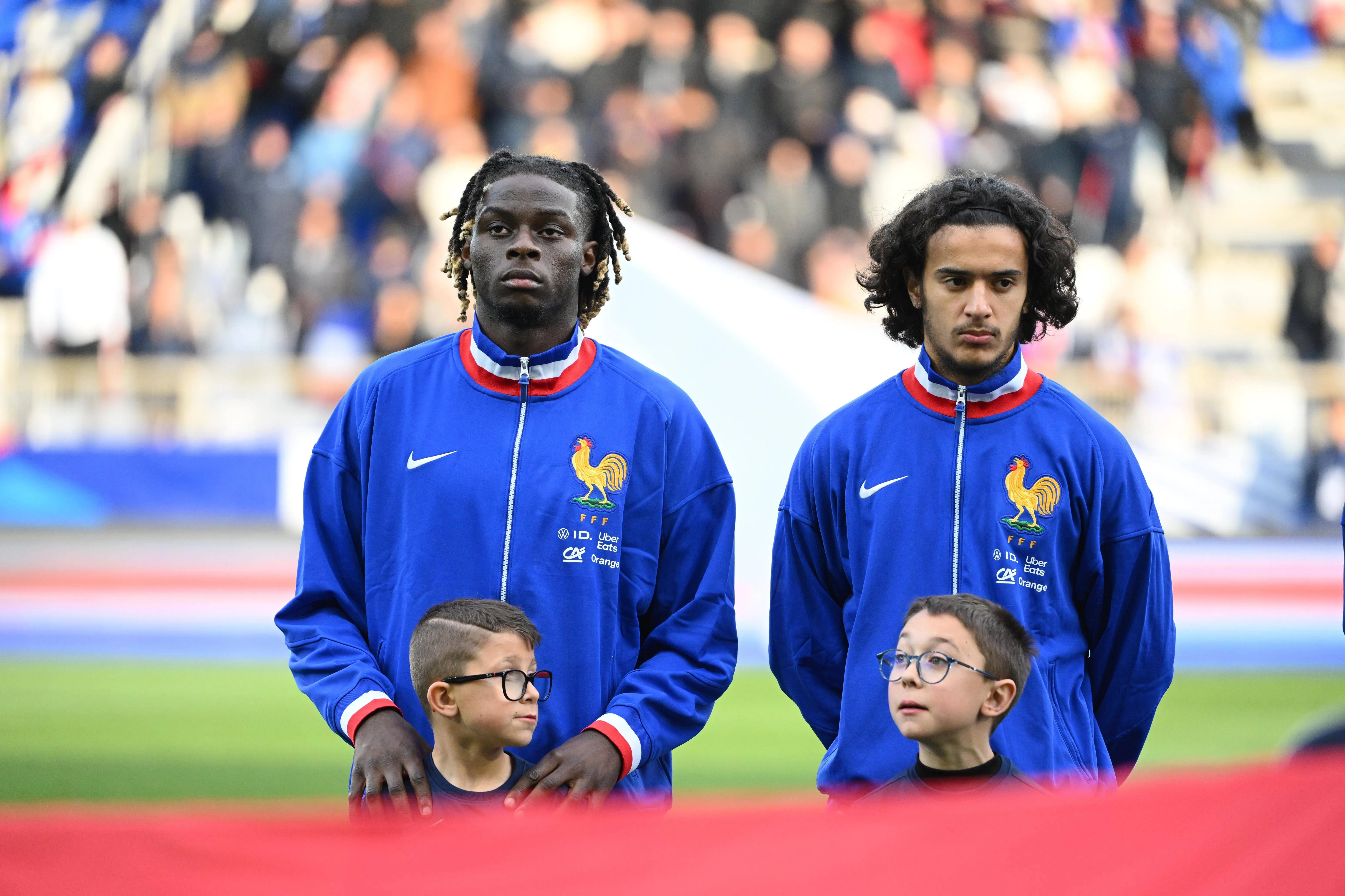 Ugochukwu Lesley and Bouaddi Ayyoub for France.