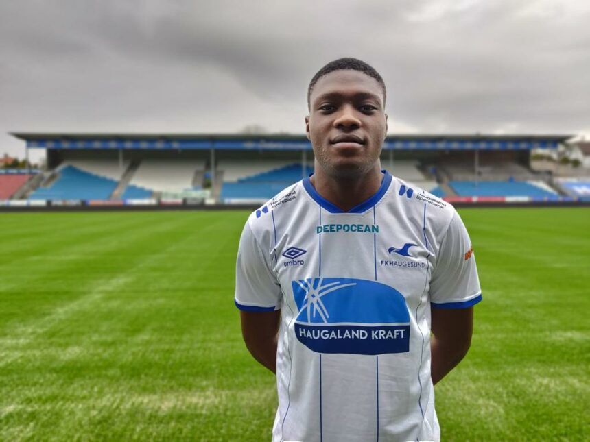 Nigeria and Náutico youngster Oluwasegun Samuel Otusanya. Photo Credit X