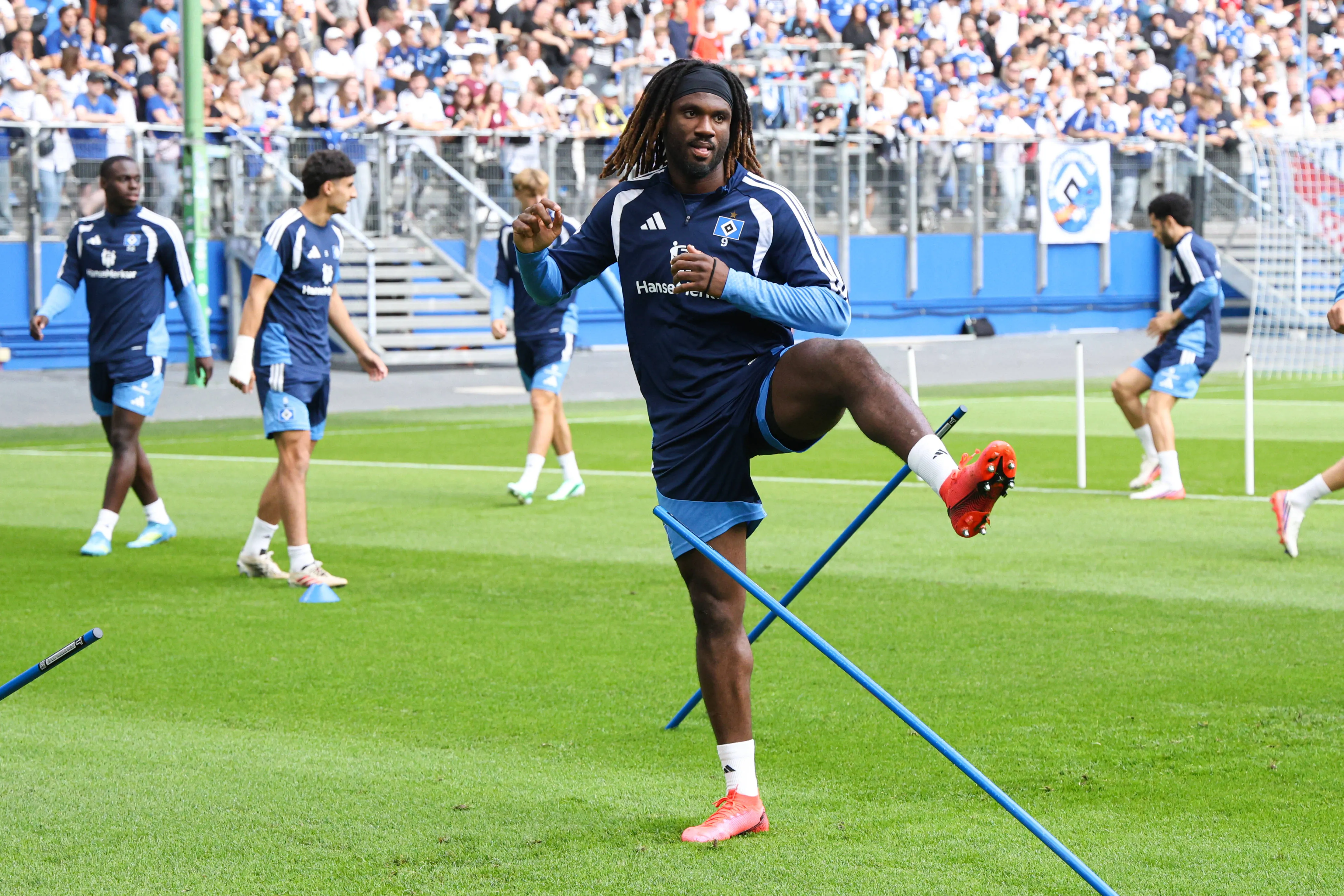 Super Eagles and Hamburg striker Terem Moffi.
