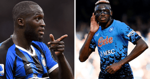 Lukaku hails Osimhen as the “best striker” ahead of Napoli match