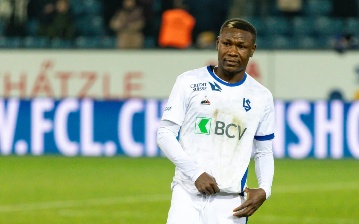 Samuel Kalu in action