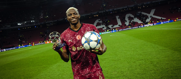 Champions League: Ajax boss Heitinga admits Nigeria’s Osimhen is Galatasaray’s chief tormentor