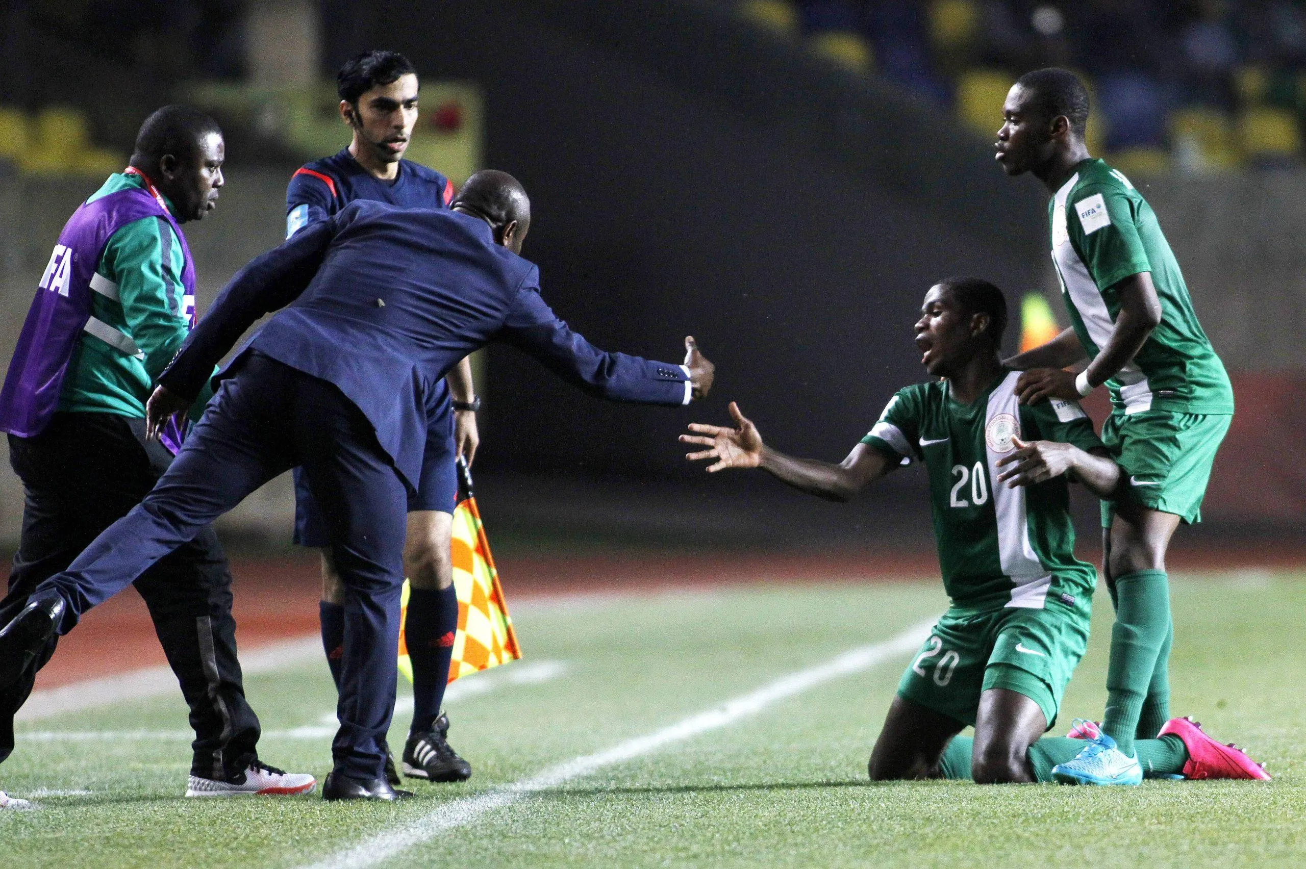 Former Golden Eaglets head coach Emmanuel Amuneke