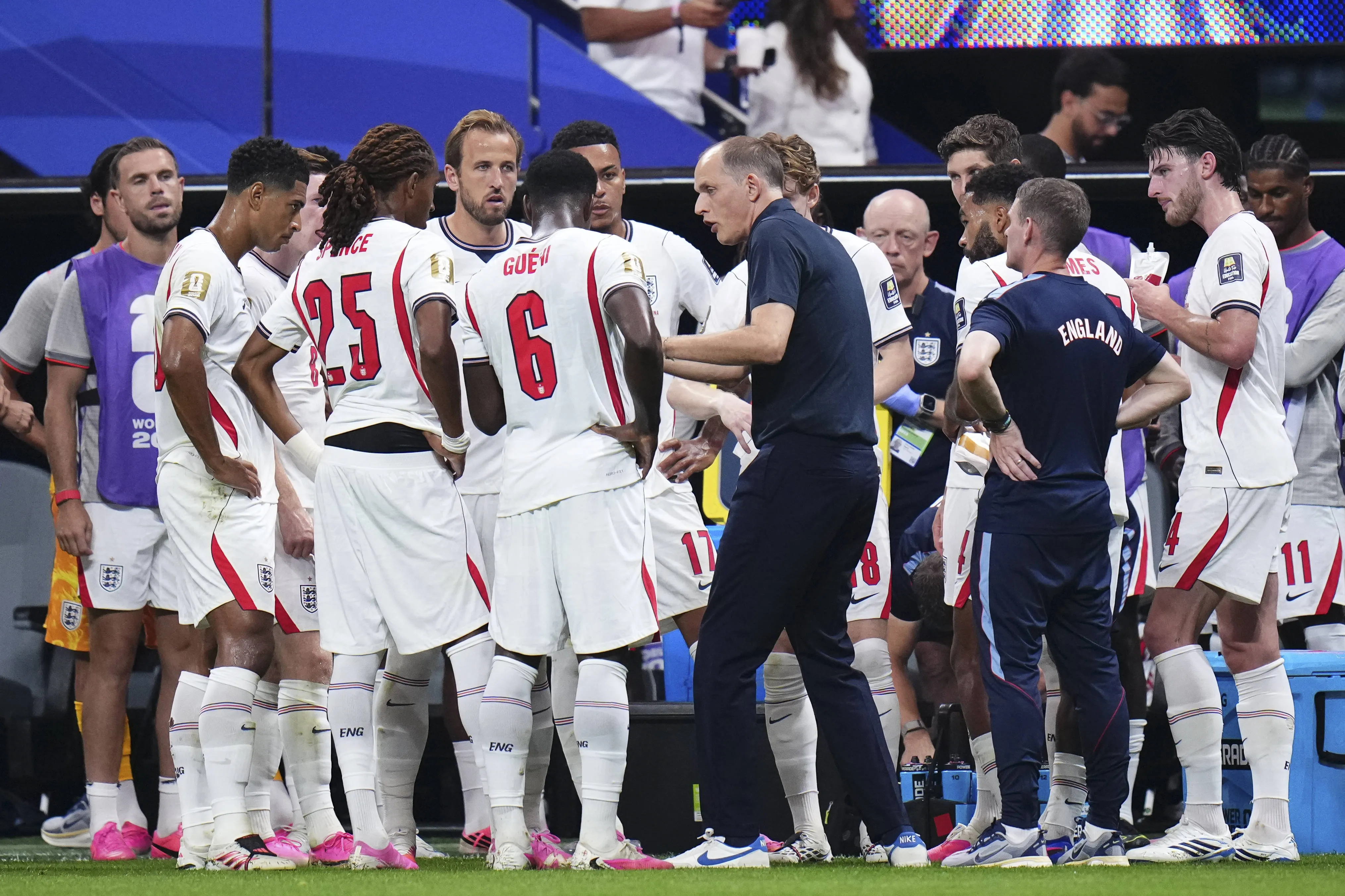 Thomas Tuchel, head coach of England