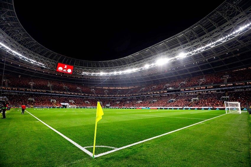 General view of the Luzhniki stadium