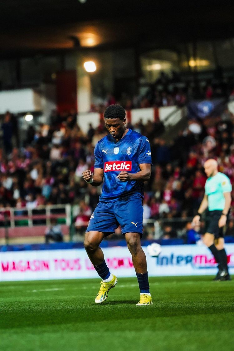Nigeria and Reims star Hafiz Ibrahim.