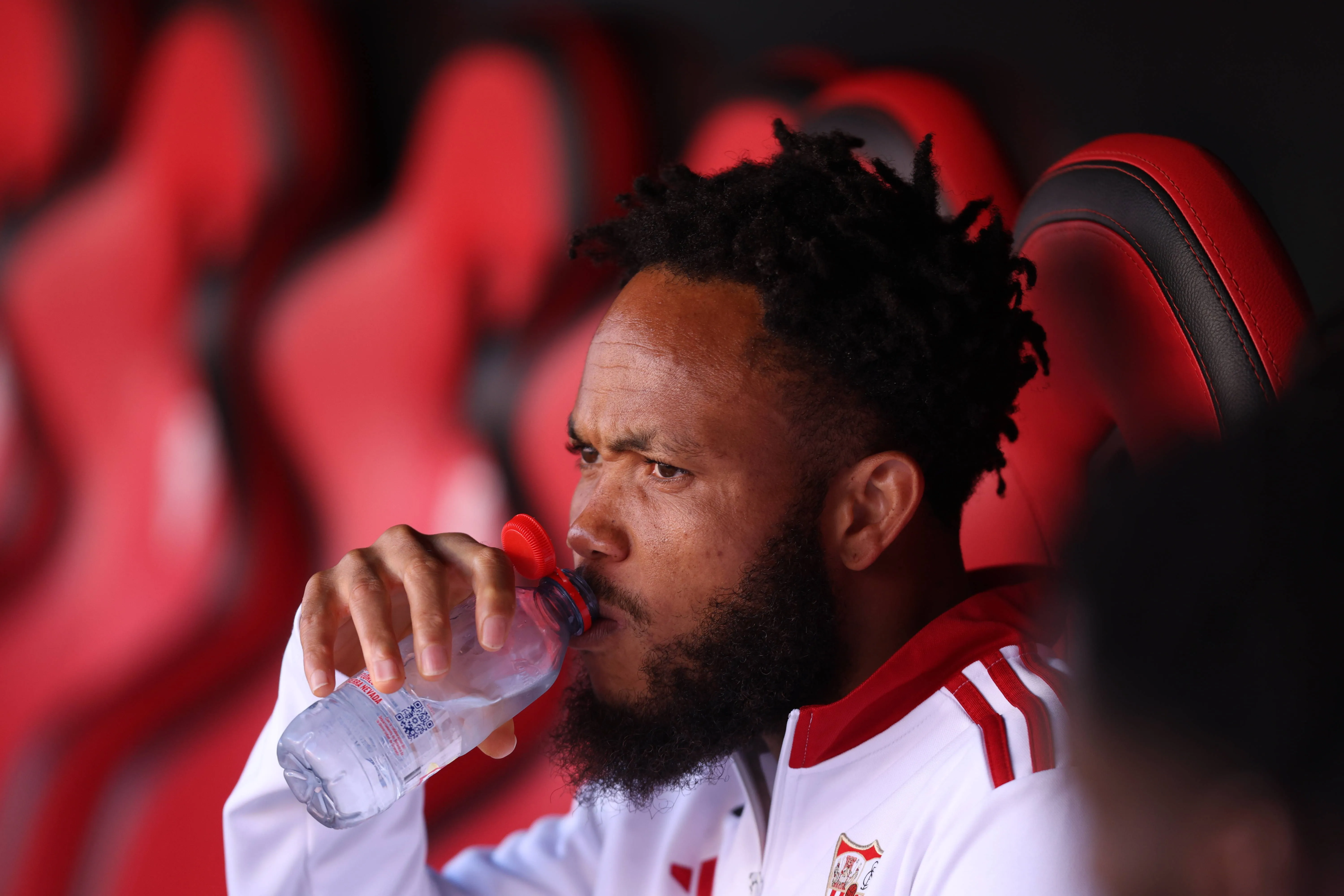 Chidera Ejuke of Sevilla during LaLiga EA Sports, between Sevilla FC v Real Madrid played at Ramon Sanchez-Pizjuan Stadium, Sevilla on May 17th, 2026 in Spain Sevilla Spain Futbol.