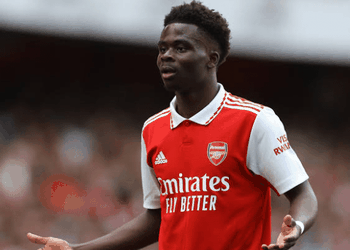 Bukayo Saka reveals the Nigerian songs he currently listens to