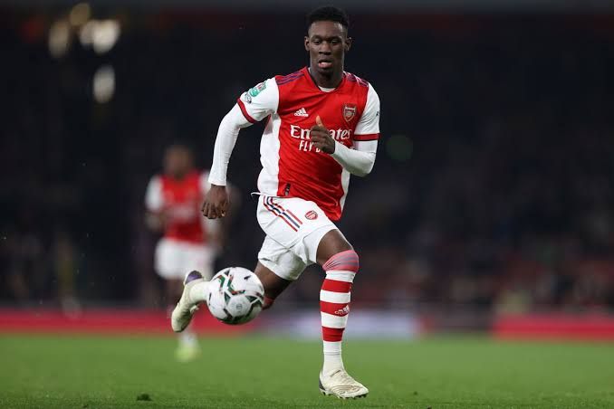 Super Eagles-eligible Arsenal forward on Ligue 1 club’s radar
