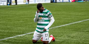 Three in a row: Kelechi Iheanacho makes big point to Brendan Rodgers with goal in Celtic draw against Crvenda Zvezda