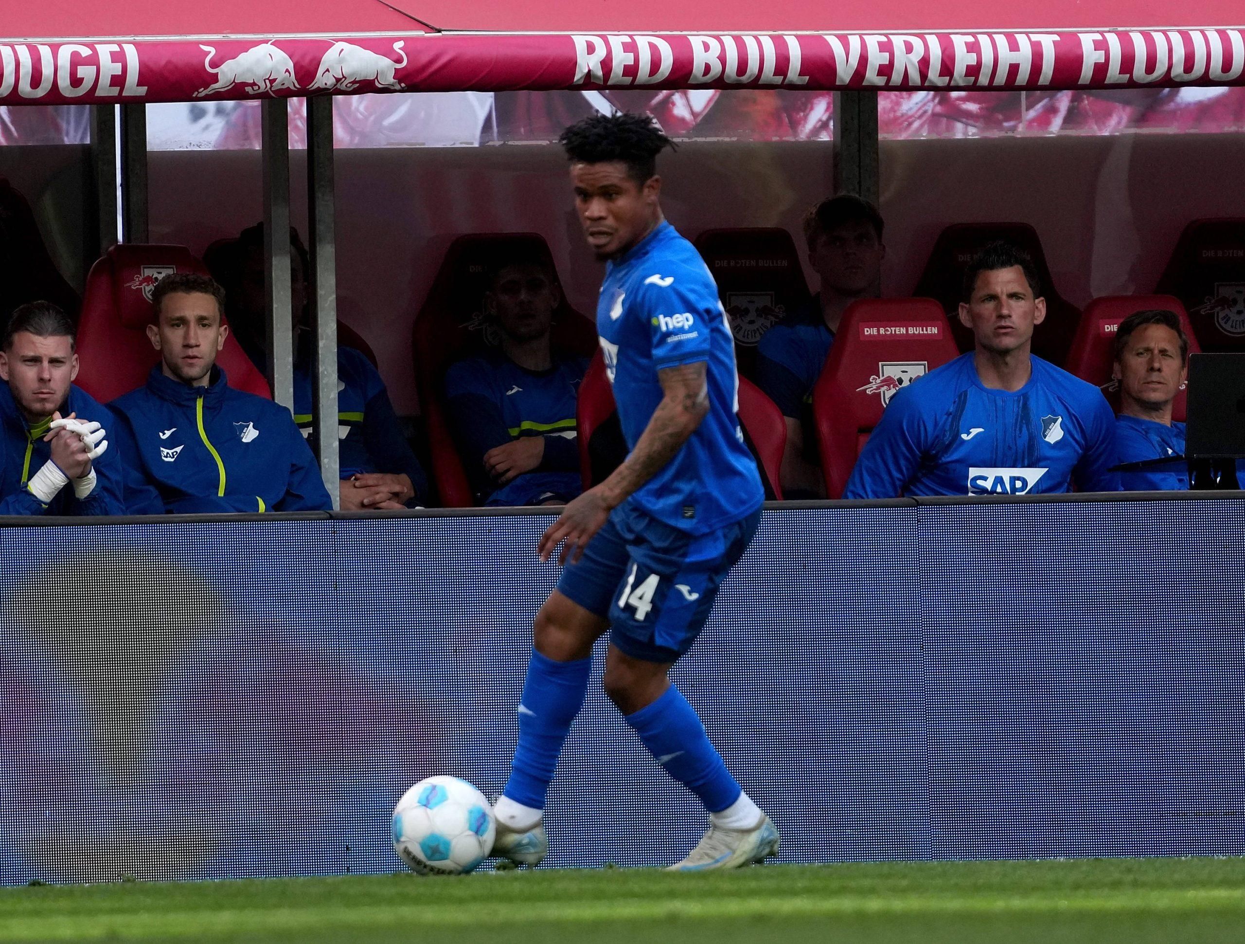 Gift Orban in action for Hoffenheim