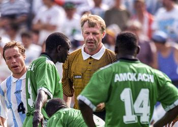 Fashion drags Nigeria greats Kanu, Amokachi to Ethiopia – “No place like the land of origin”