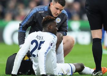 Not again hammy! Ndidi out for a few weeks again