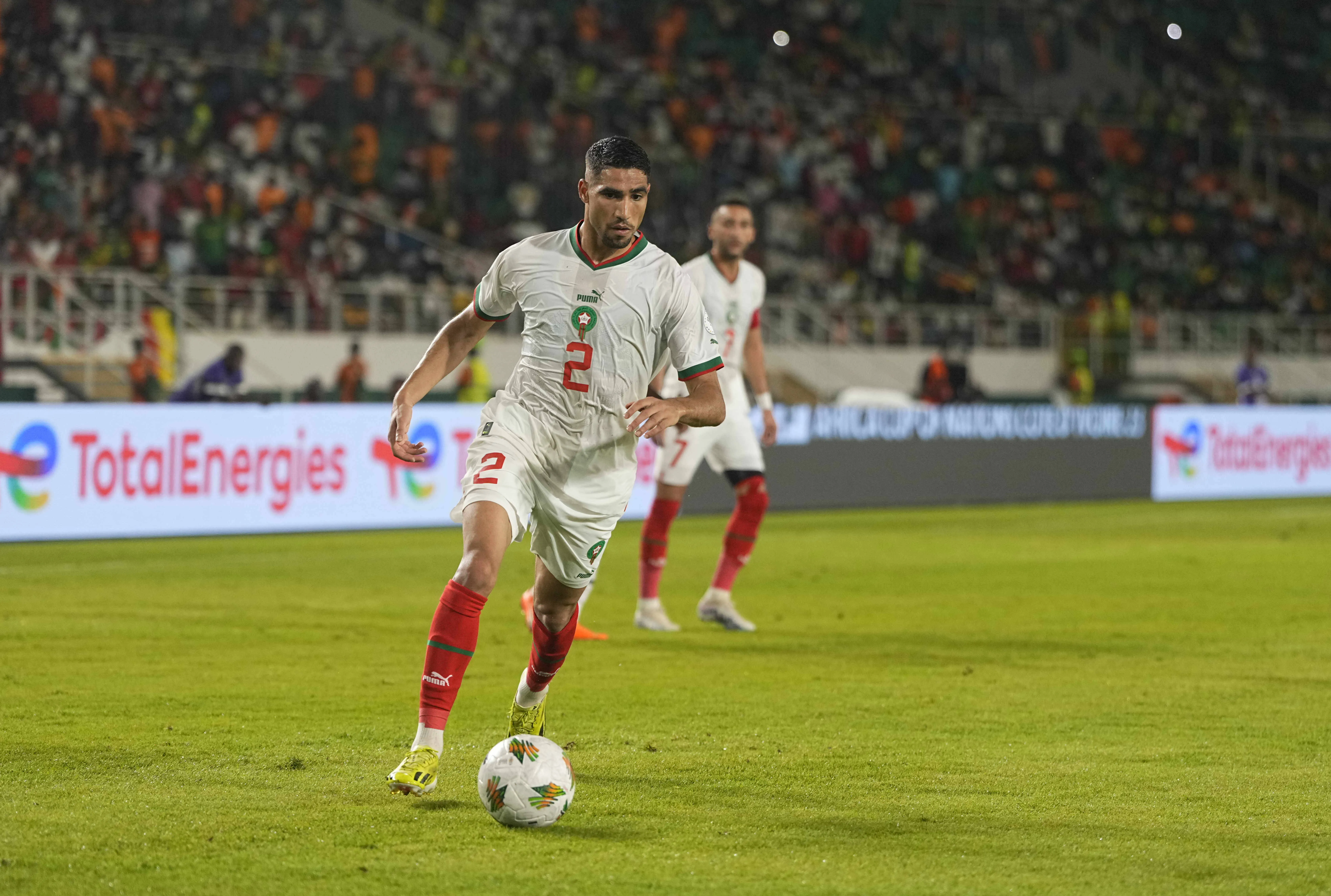 Achraf Hakimi for Morocco.