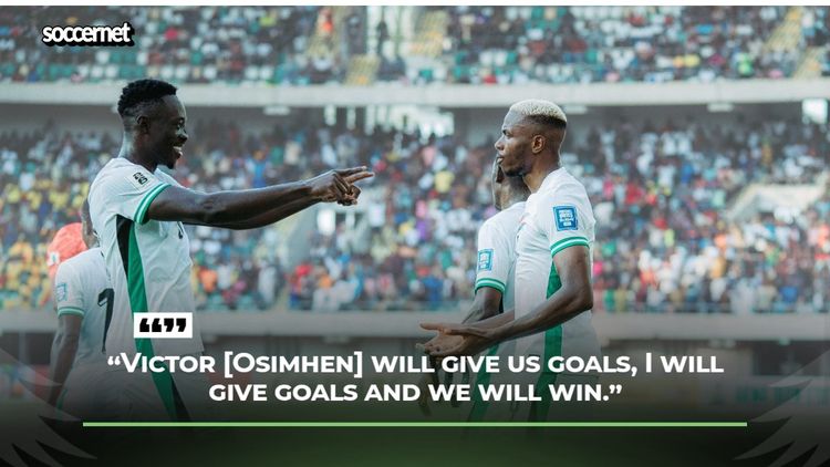 AFCON 2025: Akor Adams backs teamwork, hails Osimhen as key man for Super Eagles