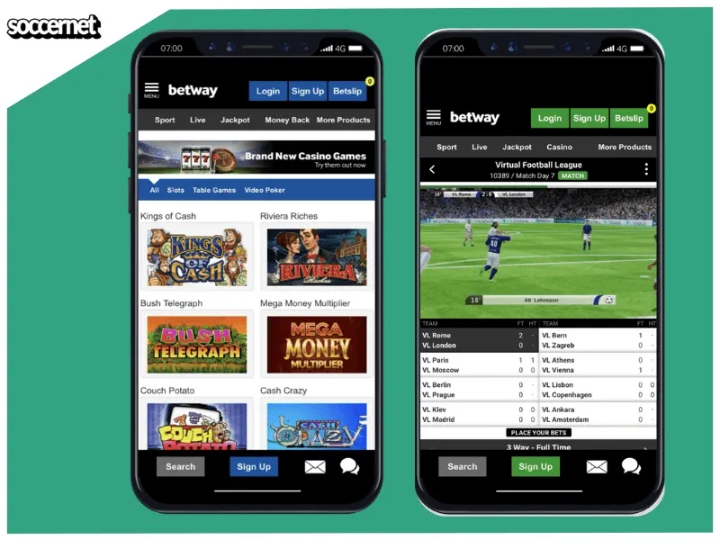 Betway casino review and virtual games