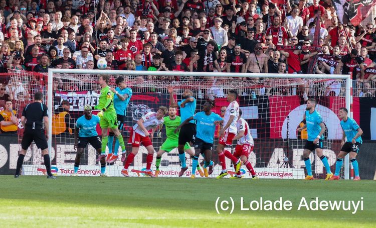 Photos: Boniface and Tella inch closer to Bundesliga title with Bayer Leverkusen