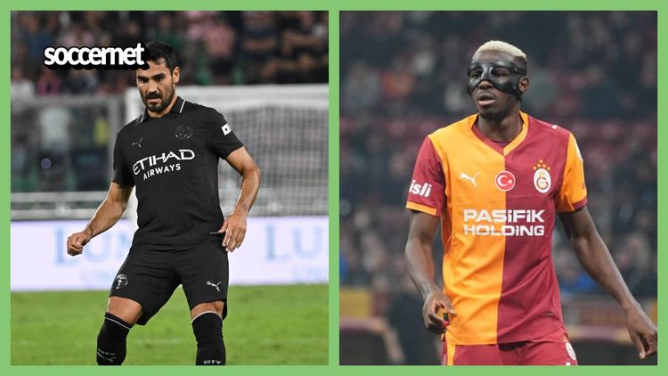 Ex-Man City star Gündoğan reacts to Osimhen’s hat-trick heroics with fiery emoji message