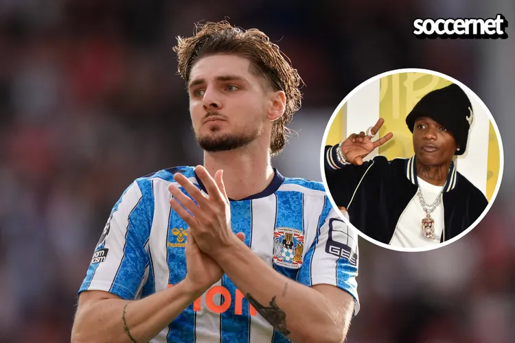 Coventry City: Jack Rudoni’s love for Afrobeats and Wizkid revealed