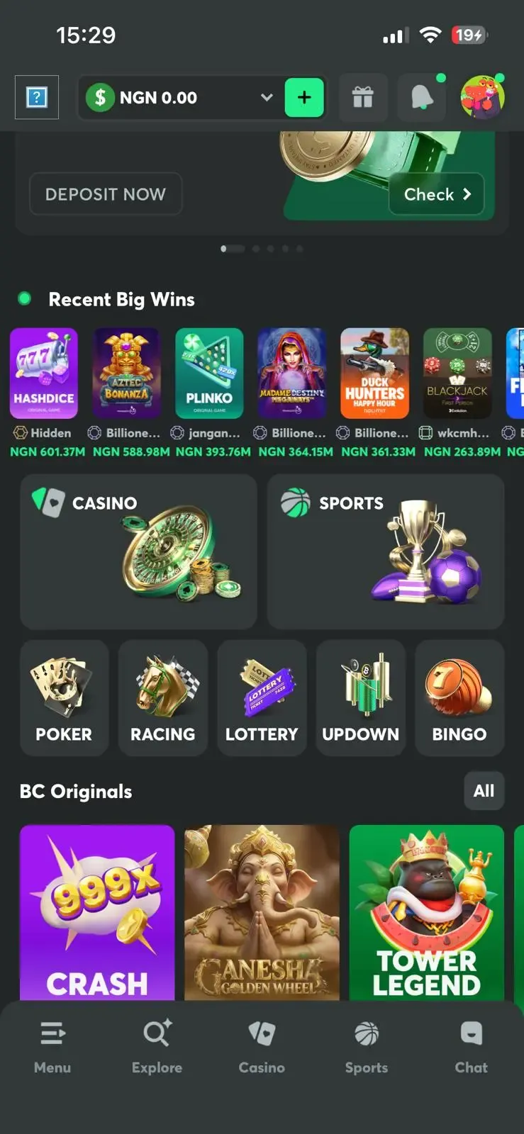 BC Game App for Android & iOS 2026